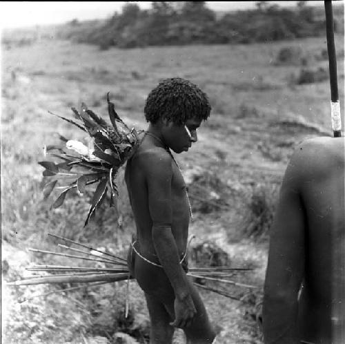 Young man on the Warabara