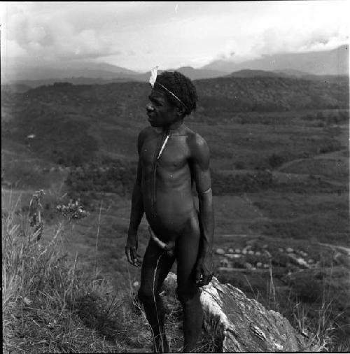 Man stands on the Tukumba