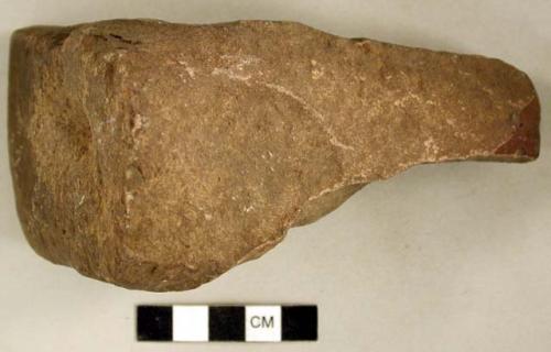 Ground stone, pestle fragment