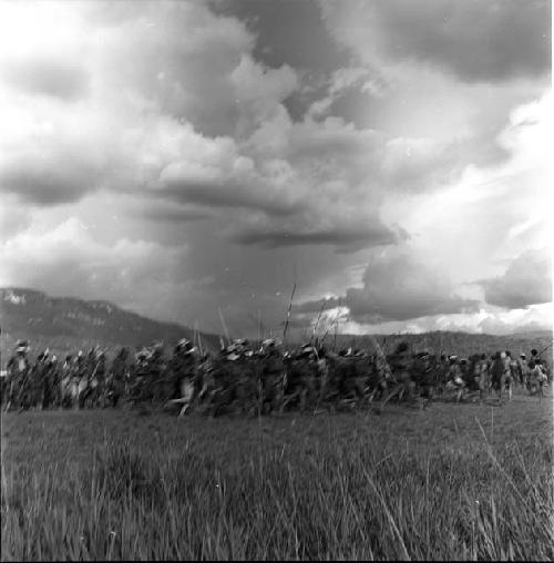 People running