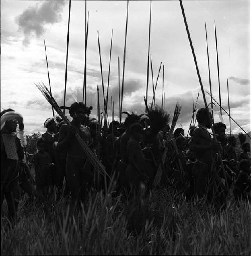 Men dancing