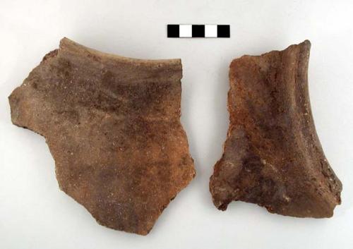 Ceramic rim & body sherds