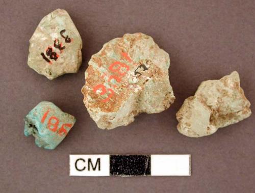 Turquoise fragments