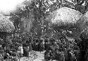 A long shot of the sili, women's group in the foreground