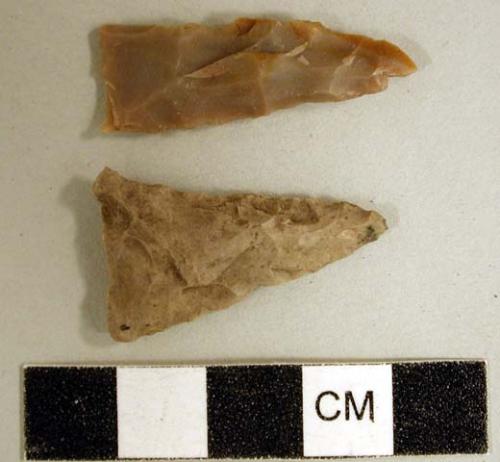 Chipped stone, projectile points