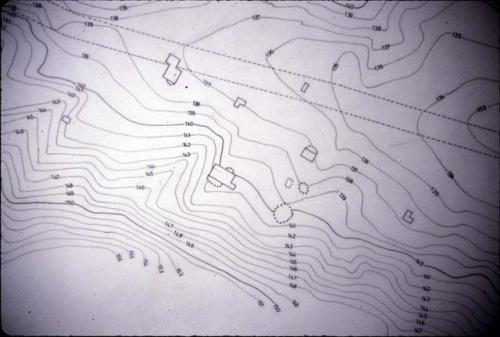 Topographic map