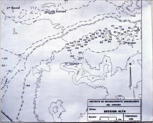 Chicama Valley survey map