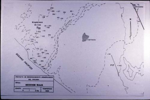 Chicama Valley survey map