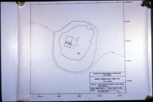 Plan of Huaca Ongollape (Site 19)