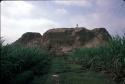 Southwest face of Huaca Sintuco (Site 29)