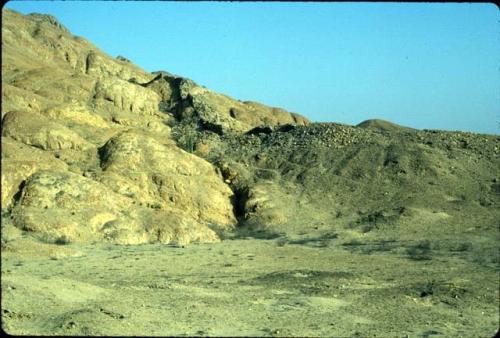 West face of Great Wall of Site 71