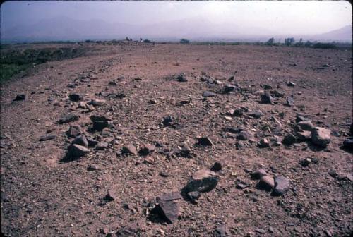 House on south end of terrace at Site 76