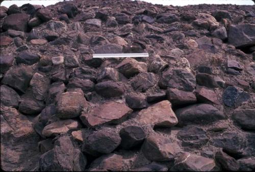 Detail of canal retaining wall