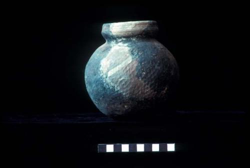 Paddle stamped olla from Site 14