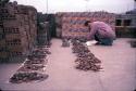 Ceramics on roof at Chocope