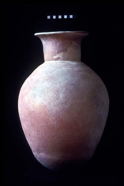 Large unslipped jar with flared neck from Feature 10