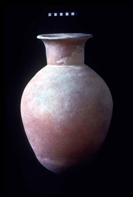 Large unslipped jar with flared neck from Feature 10