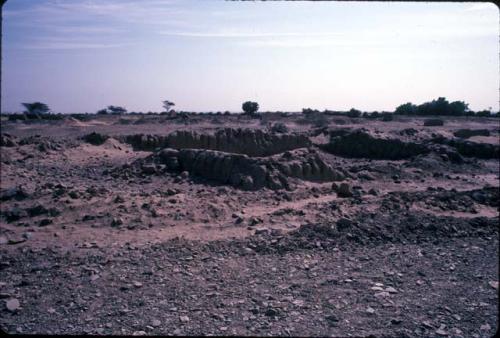 Small rectangular room with surrounding wall at Chicamita (Site 118)