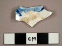 Transfer print pearlware sherd