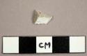 Soft paste porcelain sherd?