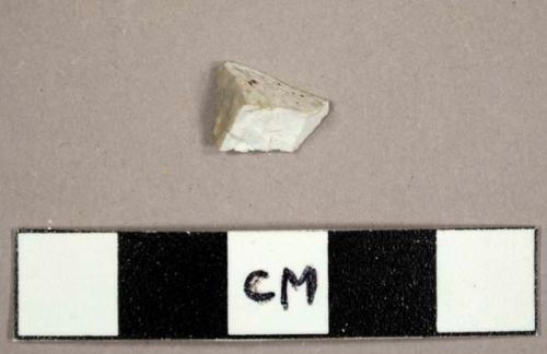 Soft paste porcelain sherd?