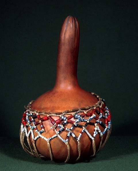 Gourd dance rattle