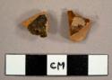 Lead-glazed redware sherds