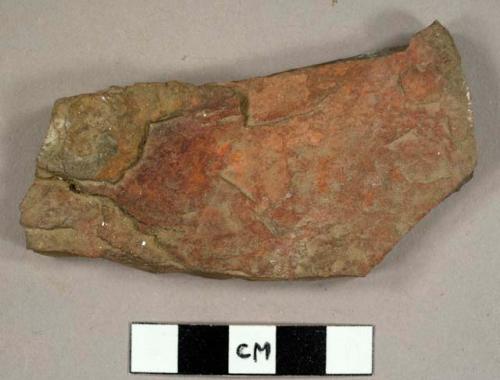 Stone, possibly heat treated or burned