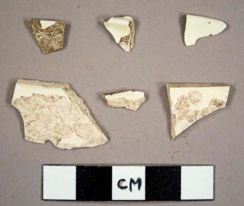 Creamware sherds