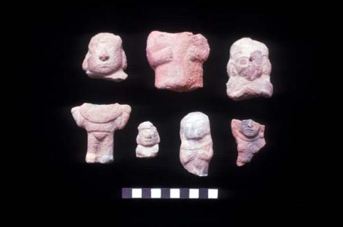 Solid human figurines from Site 133