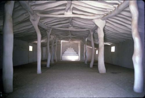 Interior of Morrope chapel