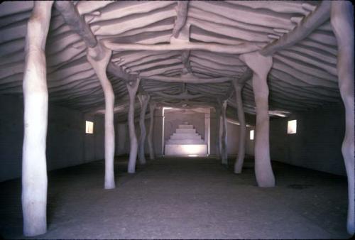 Interior of Morrope chapel