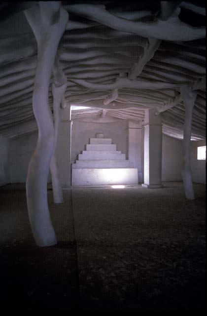 Interior of Morrope chapel