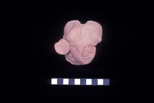 Modeled face sherd from Site 123