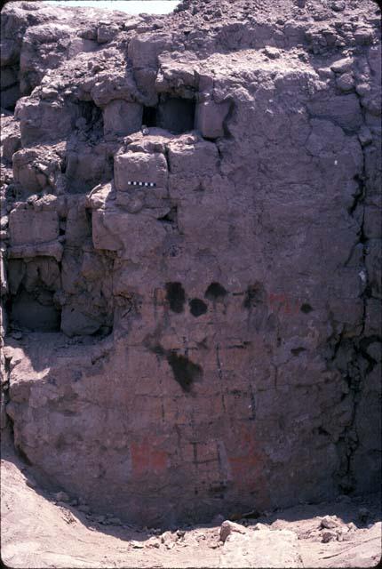 Mural after stabilization at Site 128
