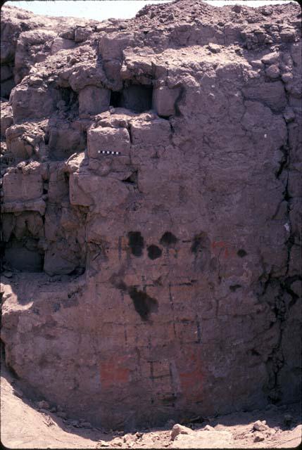 Mural after stabilization at Site 128