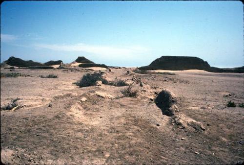 Walled entrance to Site 141