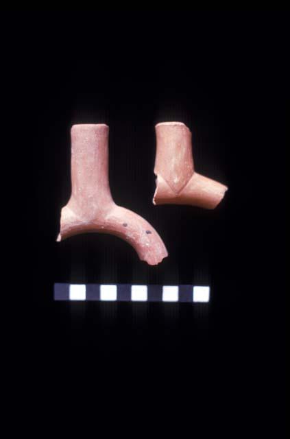 Stirrup spouts from Sites 117 and 123