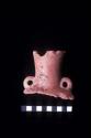 Pol or paste bottle neck with horizontal pierced lug handles from Site 120