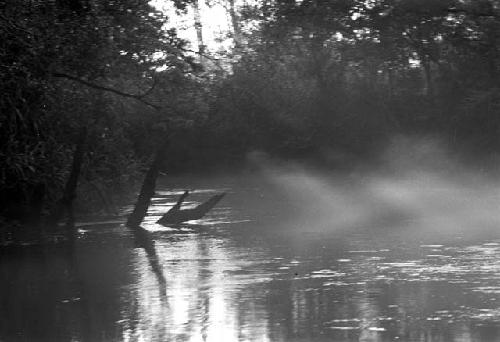 Mist on the Aikhé River