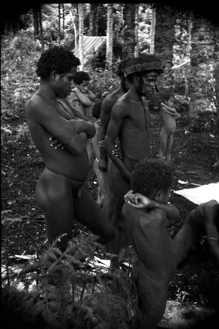 Group of men and boys standing