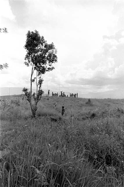 Men gathering on the Tokolik