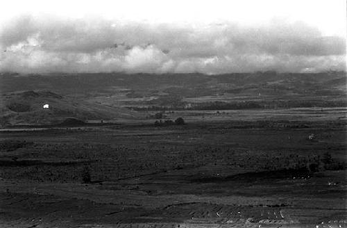 View of the valley towards the north and west