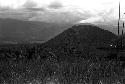 Looking down the length of the Warabara towards the Siobara: battle located just before the hill of the Siobara