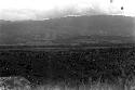 Distant shot of battle on the Warabara; hills beyond