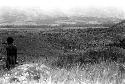 Distant shot of battle on the Warabara; hills beyond