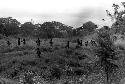 Men and boys playing on a field