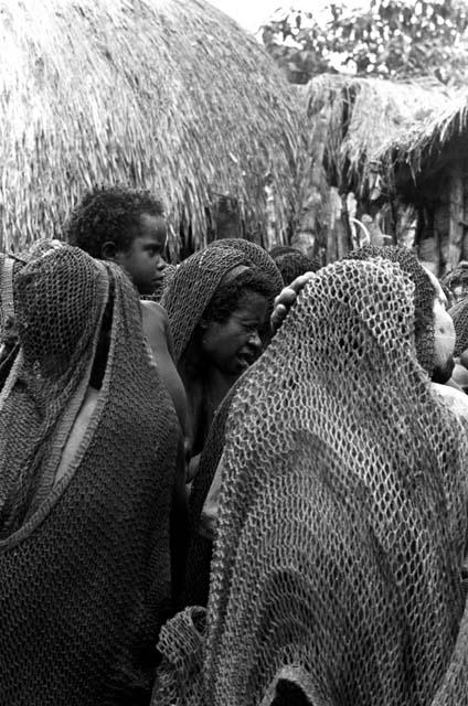 Women mourning