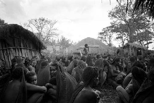 Bringing in wood for the funeral pyre