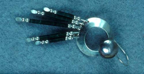 Silver Earring, Woman's (2 of pair)